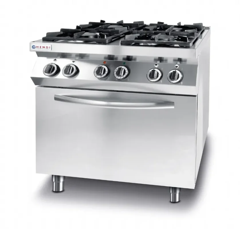 Solde Cuisinière kitchen line - 4 feux avec four à convection électrique gn 1/1