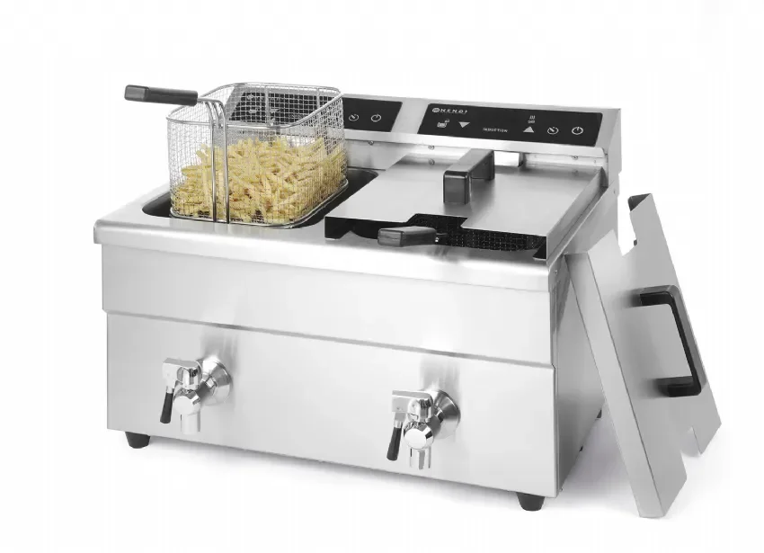Friteuse à induction kitchen line 2 x 8l Achetez Aujourd’hui