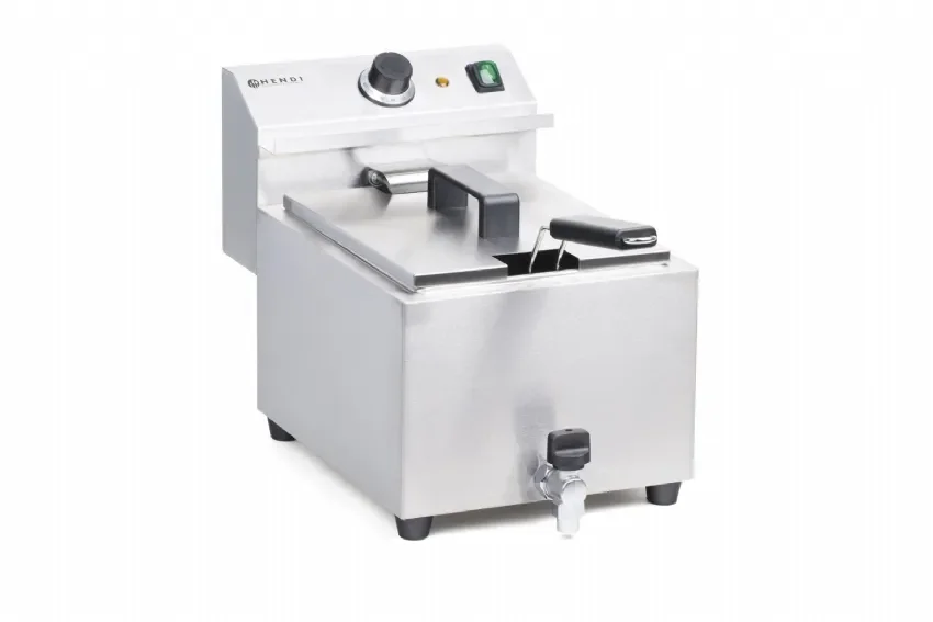 Friteuse mastercook avec robinet de vidange 8 ltr Must-Have
