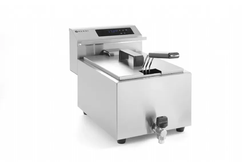 Quantité Limitée Friteuse mastercook avec robinet de vidange numérique - 8 l