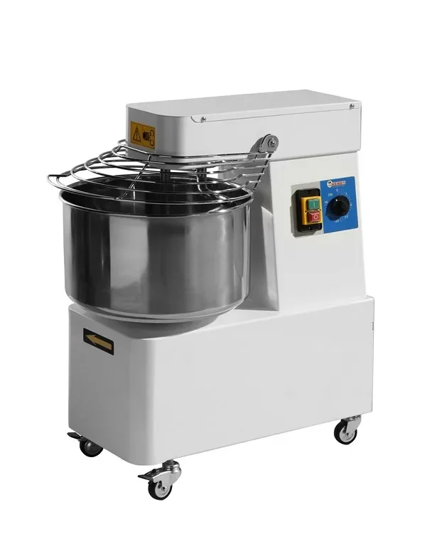 Retour Gratuit Pétrin à spirale avec cuve fixe - 32 l