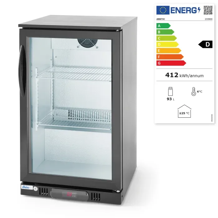 Solde Arrière de bar réfrigéré une porte 118 l