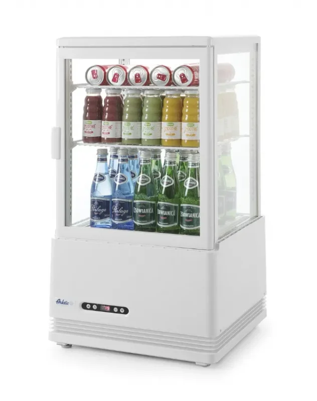 Achat Immédiat Vitrine de table, 58 litres - blanc
