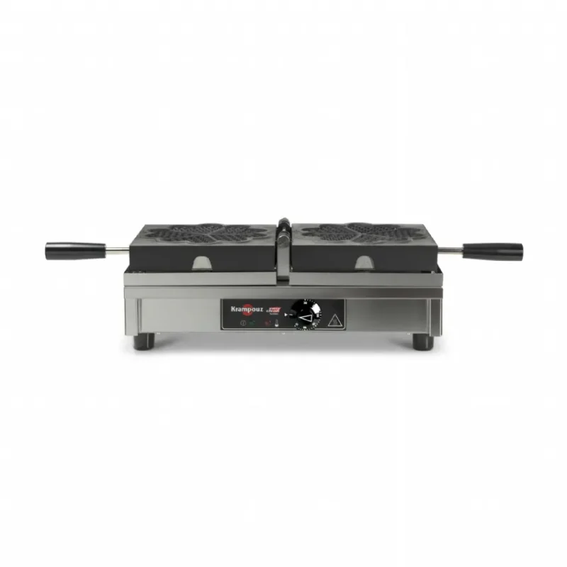 Gaufrier électrique professionnel cœur basculement gauche - droite ø 200 x 20 / 5 mm Dernier Modèle