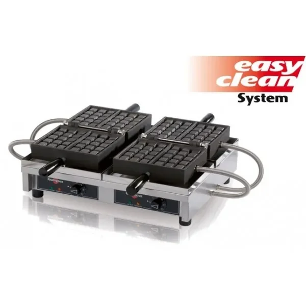 Gaufrier électrique professionnel 3 x 5 bruxelles doubles ouverture 180° Satisfait Ou Remboursé
