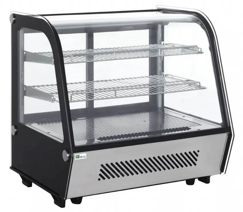 Prix Réduit Vitrine réfrigérée à poser service arrière double vitrage 4 portes coulissantes température 0/+12°c et capacité 160 l