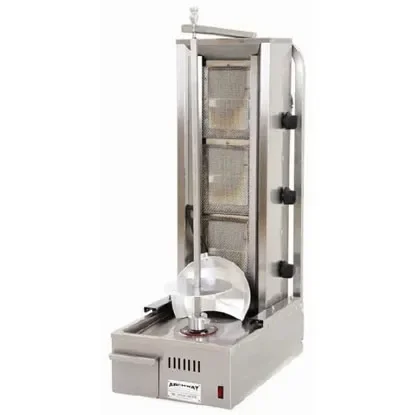 Nouvelle Collection Archwaymachine à kebab en version compacte - gaz - 3 brûleurs