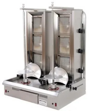 Meilleur Prix Archwaymachine à kebab à double grill - gaz - 3 brûleurs
