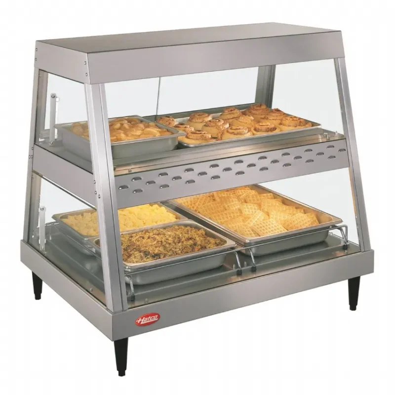Prix Réduit Vitrine maintient chaud sans humidification 2 niveau - l = 826 mm