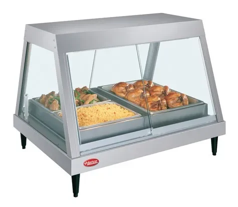 Vitrine maintient chaud avec humidification 1 niveau - l = 1156 mm Achat Immédiat