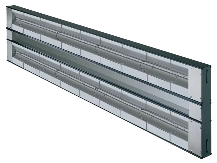 Rampe chauffante double - largeur 610mm Satisfait Ou Remboursé