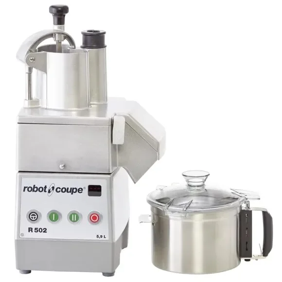 Robotcoupe combiné cutter et coupe légumes 5.9 litres cuve inox r 502 Nouveauté