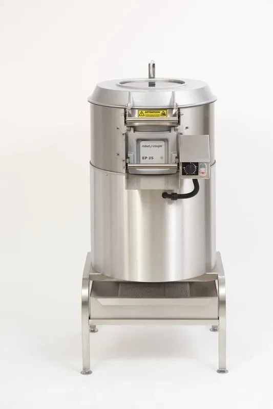 Livraison Express Robotcoupe éplucheuse inox tour abrasif cuve 25 kg triphasé