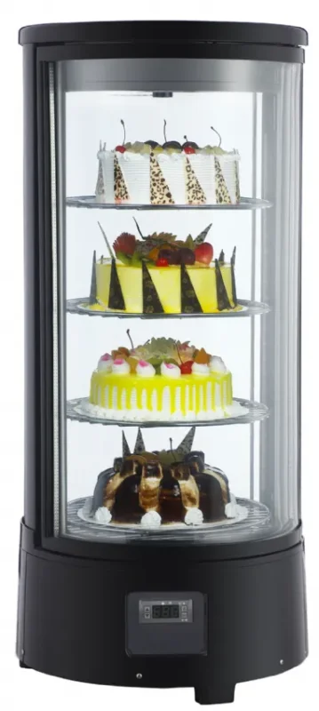 Offre Exclusive Vitrine réfrigérée desserts rotative 72l