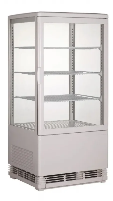 Vitrine réfrigérée desserts et boissons 68l blanc Nouvel Arrivage