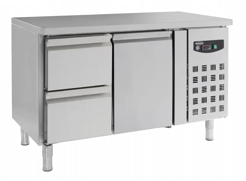 Table réfrigérée 1 porte et 2 tiroirs Pas Cher