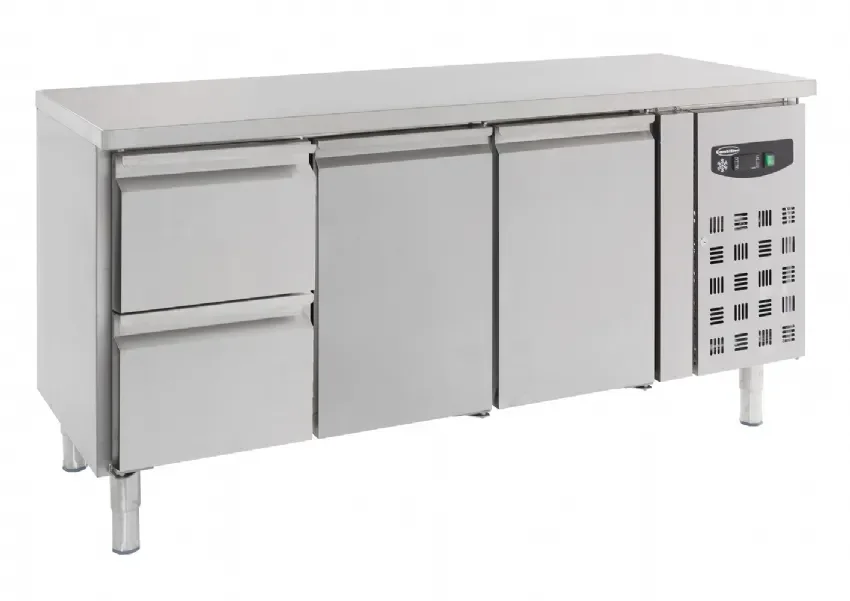 Satisfait Ou Remboursé Table réfrigérée 2 portes et 2 tiroirs