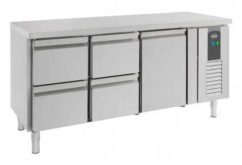 Offre Du Jour Table réfrigérée 1 porte et 4 tiroirs