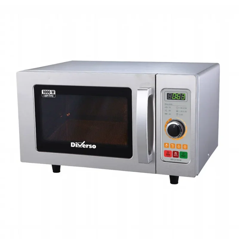 Nouvelle Collection Four micro-ondes en inox, 1000 w. (25 lt), mécanique