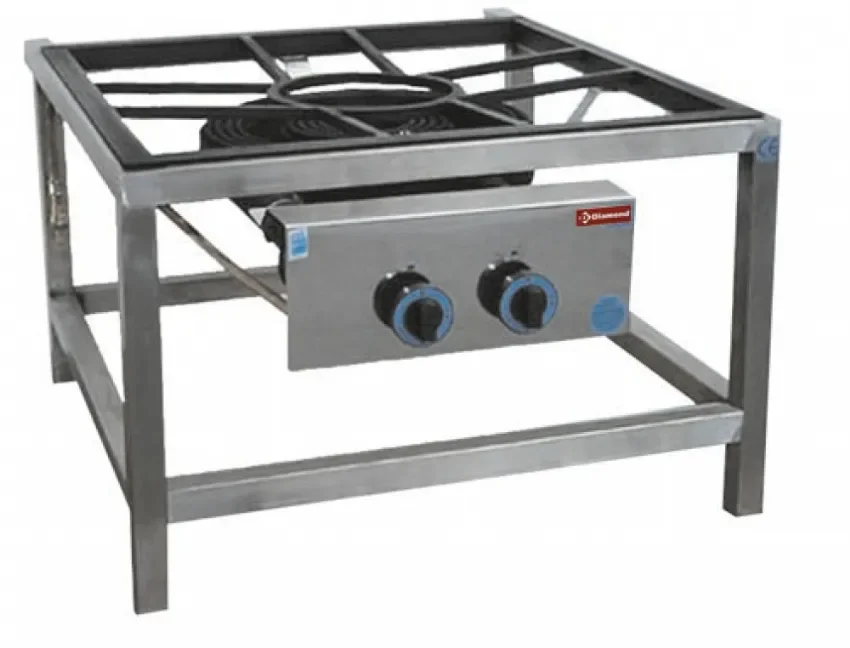 Produit De Marque Brûleur gaz paella, diam 450, sur support (27.2 kw)