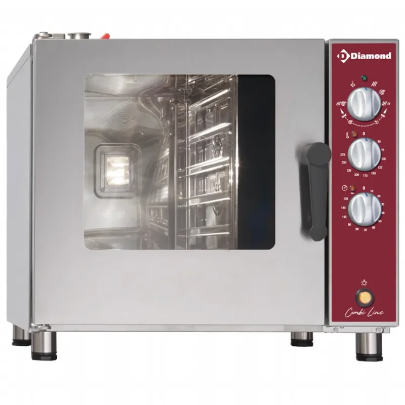 Soldes Four électrique vapeur/convection, 5 niveaux gn 1/1