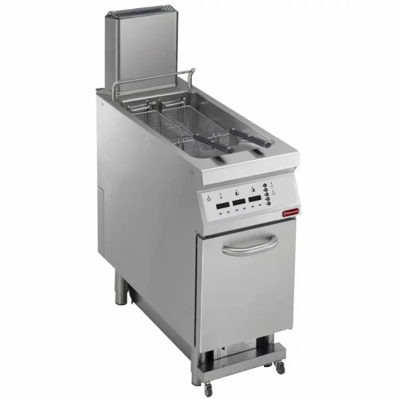 Friteuse électrique 1 cuve en y 23 litres, sur meuble, digit Prix Bas