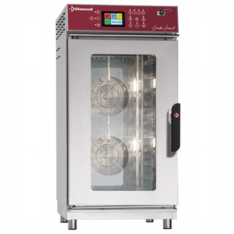 Four vapeur/convection électrique, 11x gn1/1 ecran tactile + nettoyage automatique Produit De Marque