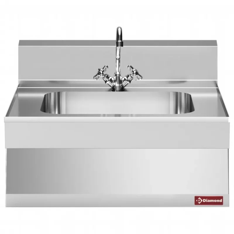 Plonge avec robinet mélangeur - 700x650x280/380 mm Super Prix