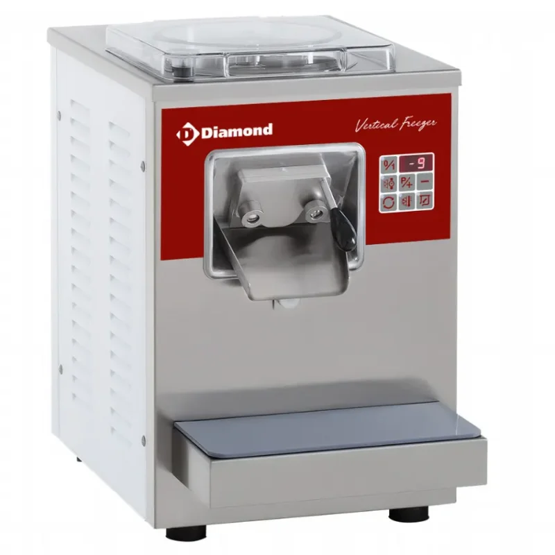 Prix Bas Turbine à glace verticale automatique à poser, 9/12 l/h, condenseur à air