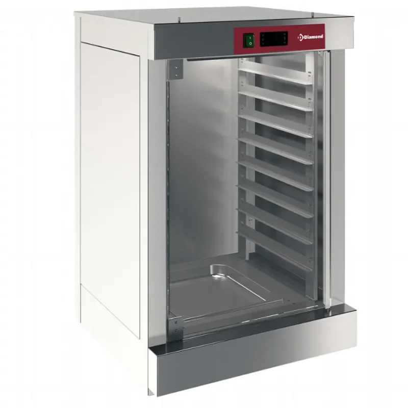 Armoire de pousse pour four, 1 porte, 8 niveaux - 585x585xh934 mm Acheter Direct