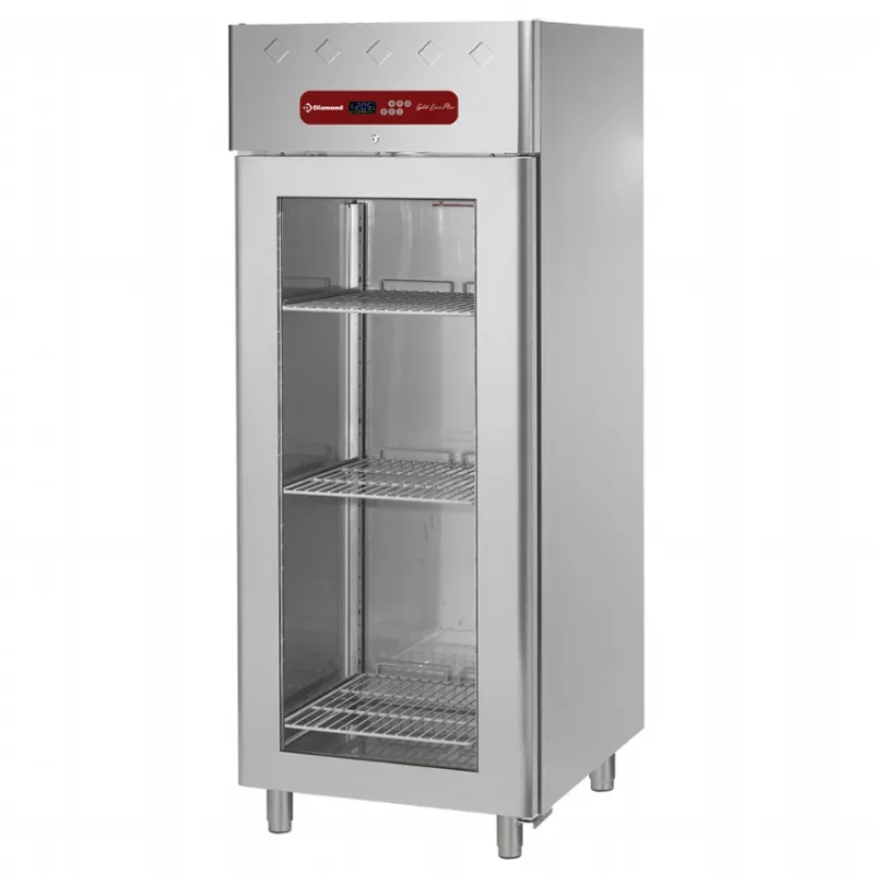 Armoire réfrigérée négative 1 porte vitrée gn 2/1 - diamond Authentique