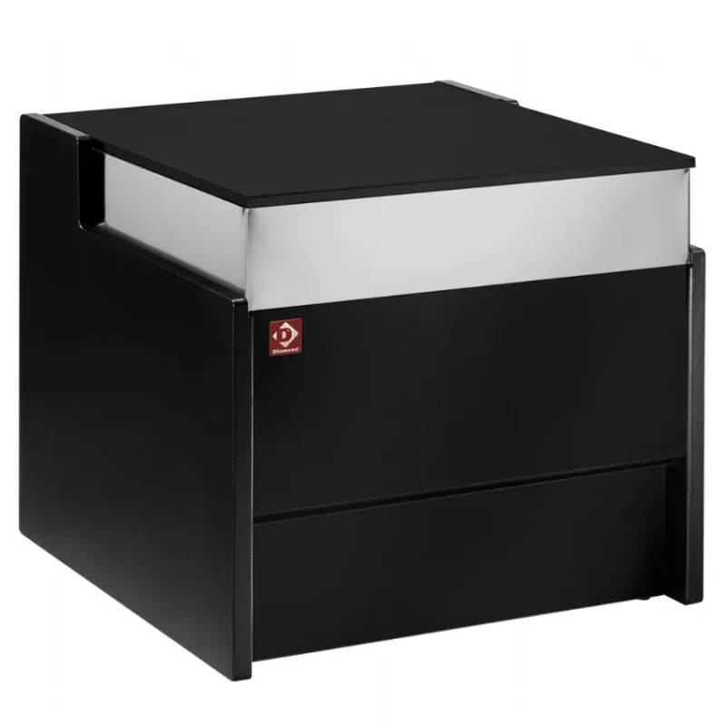 Elément caisse 1000 mm - noir dim. 1000x1085xh915 Offre Limitée