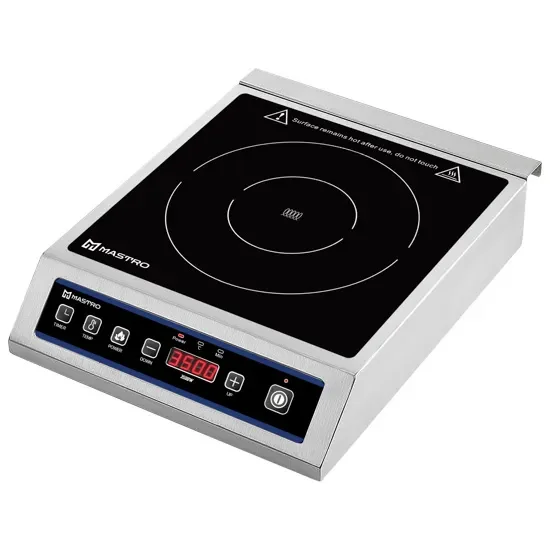 Plaque de cuisson à induction de table 1 zone puissance 3,5 kw - 425 x 330 x 105 mm Réduction