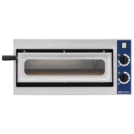 Four à pizza électrique 1 chambre mécanique avec 1 pizza diamètre 320 mm Soldes
