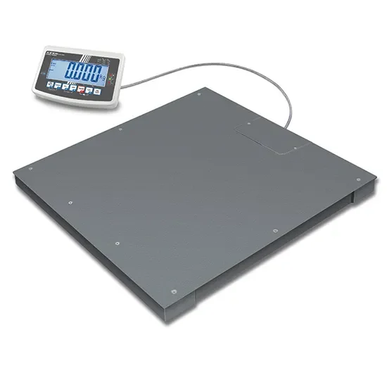 Marque Balance au sol, charge utile maximum 600 kg, lecture 200 g
