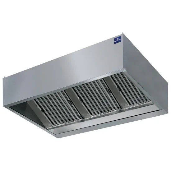 Réduction Hotte murale cubique avec éclairage intégré 2200x1000 mm