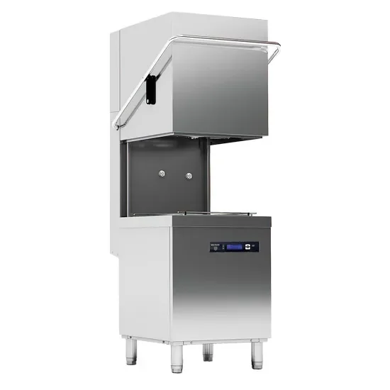 Expédition Rapide Lave-vaisselle à capot digital avec pompe de décharge panier 500x500 mm h 440 mm