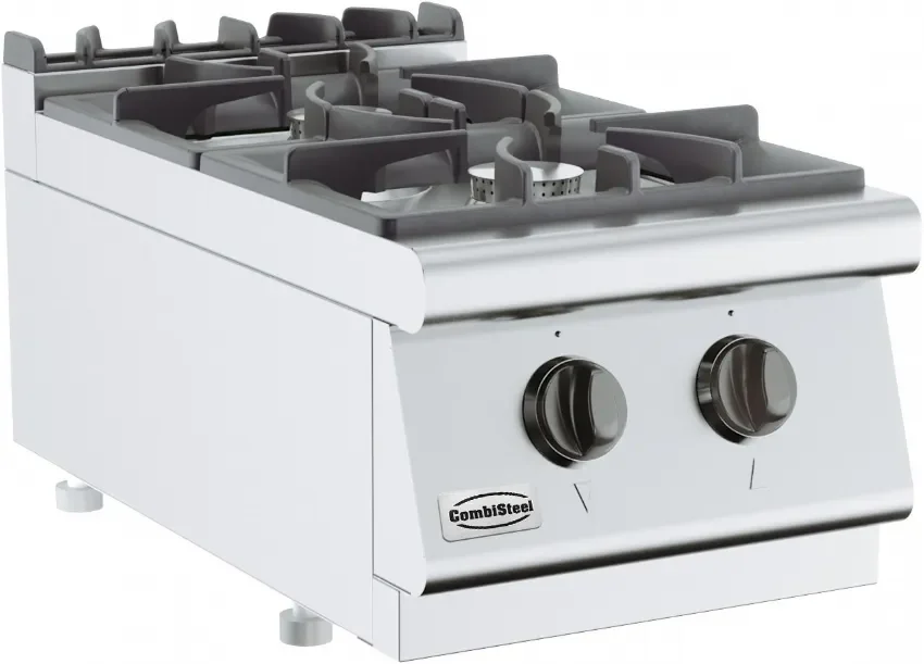 Certifié Cuisiniere a gaz pro 2 bruleurs 400x700