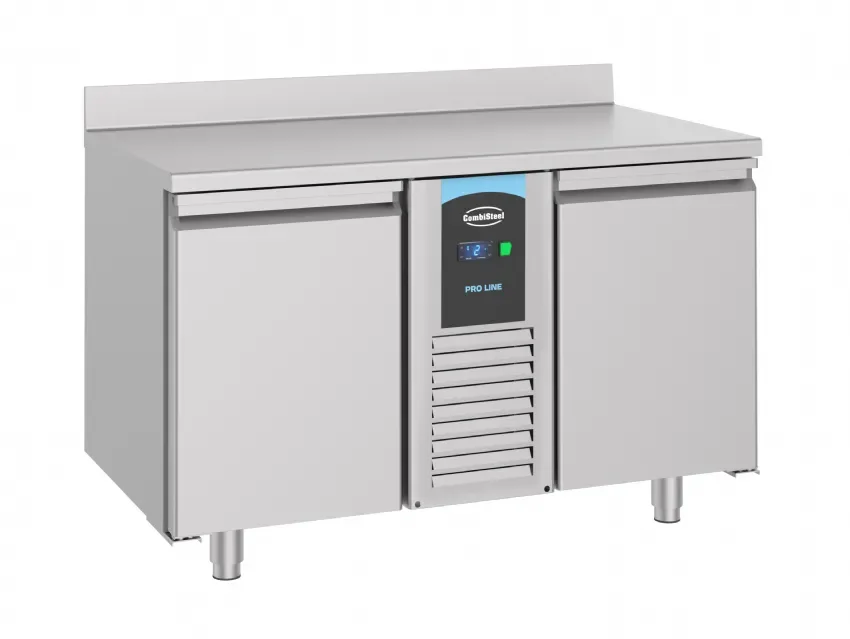Expédié Aujourd’hui Table réfrigérée bord relevé 2 portes mono block