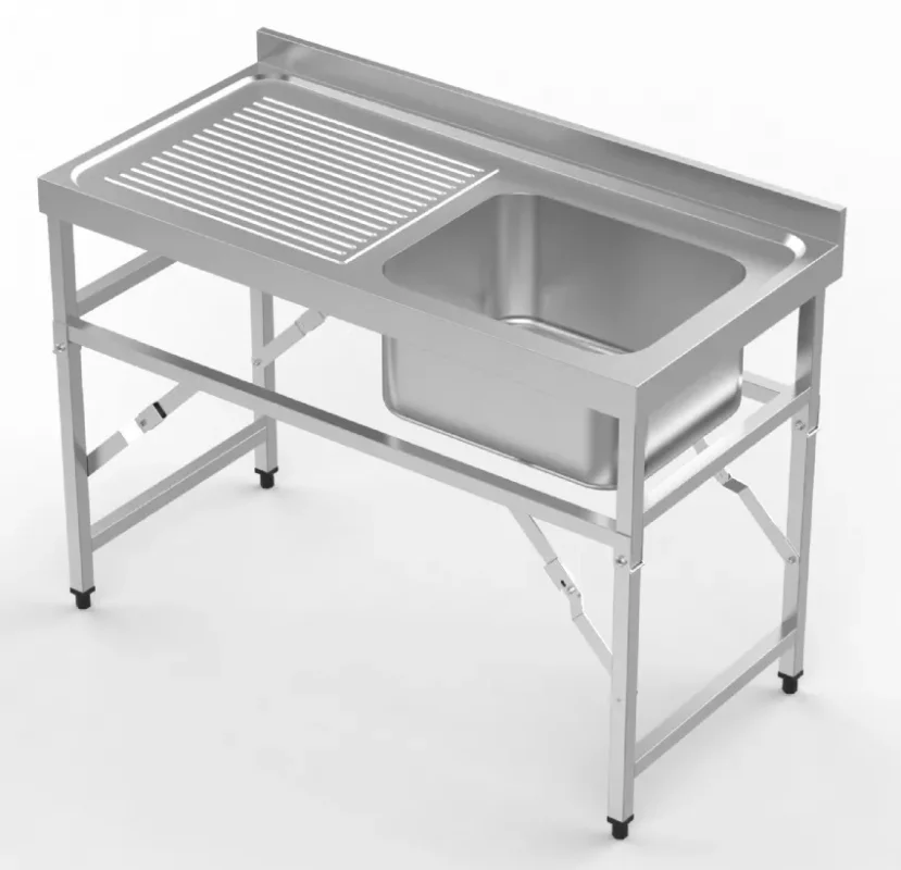 Commande En Gros Bloc-évier étagère pliante 1200 1r