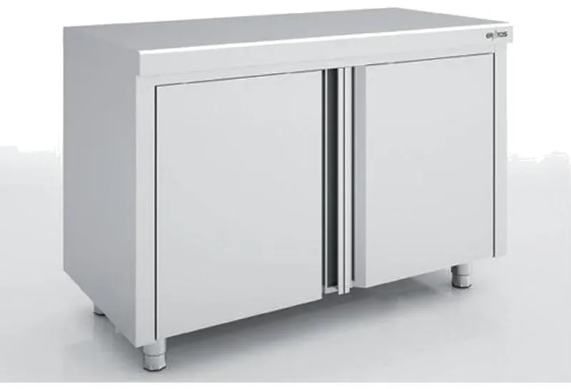 Meuble neutre avec portes battantes 4 sans dosseret 2000x700x850 Petit Prix