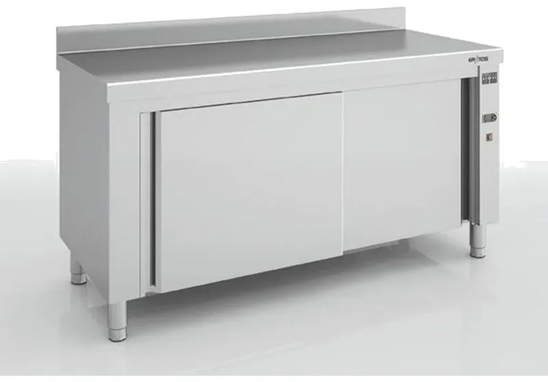 Populaire Meuble portes coulissantes chaud mural en inox