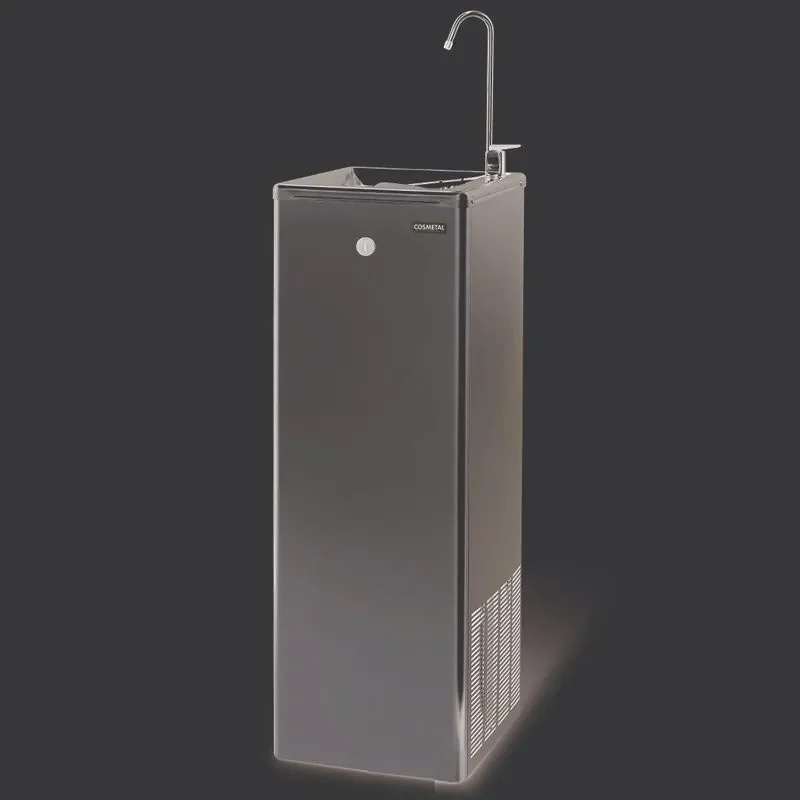 Expédition Rapide Fontaine d'eau réfrigérée professionnelle sur sol inox 30 l/h 1 sortie