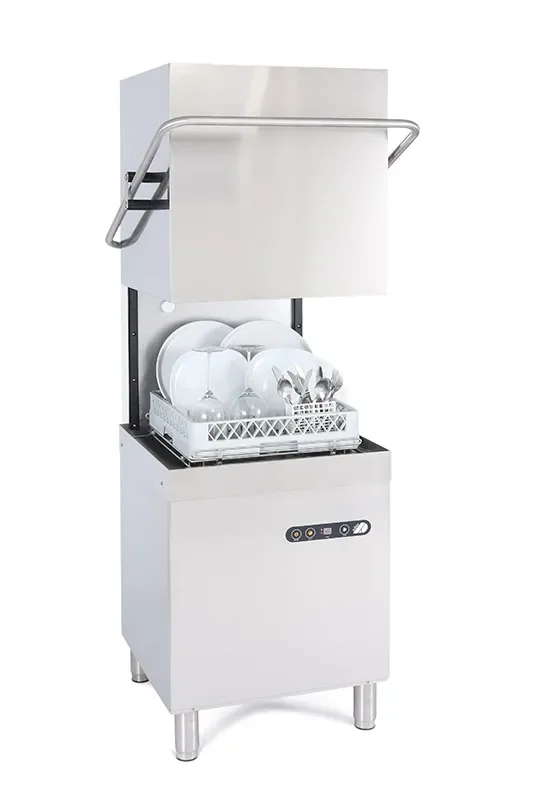 Vente Directe Lave-vaisselle à capot professionnel paniers 50x50 afficheur digital avec pompe de vidange