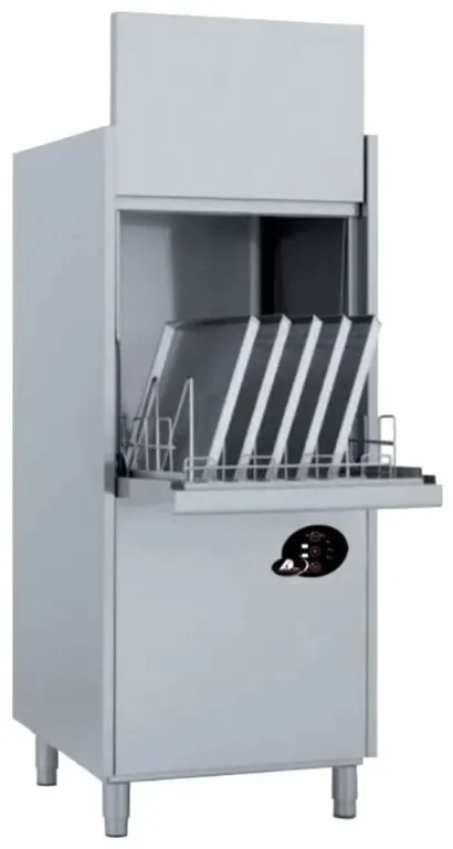 Lave-batterie / ustensiles inox professionnel paniers 56x63 - 50x50 cuve 37 l passage utile 650 mm Certifié