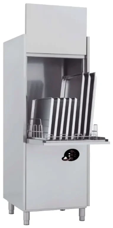 Pas Cher Lave-batterie / ustensiles inox professionnel paniers 56x63 - 50x50 cuve 37 l passage utile 850 mm
