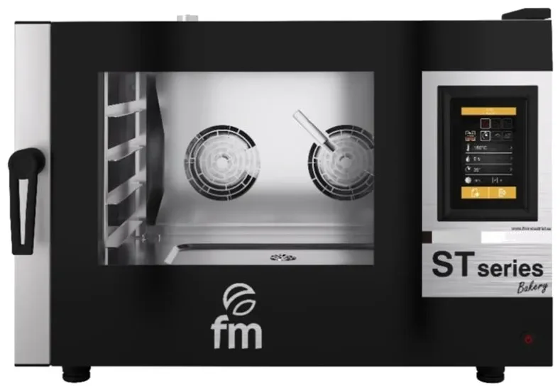 Four mixte professionnel à injection de vapeur 4 niveaux gn1/1 commandes digitales Promotion Saisonnière