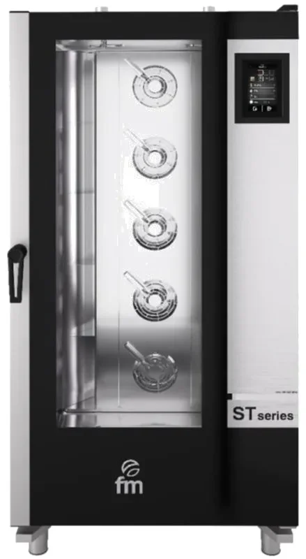 Four mixte triphasé professionnel à injection de vapeur 16 niv 600x400 commandes digitales Prix Promo