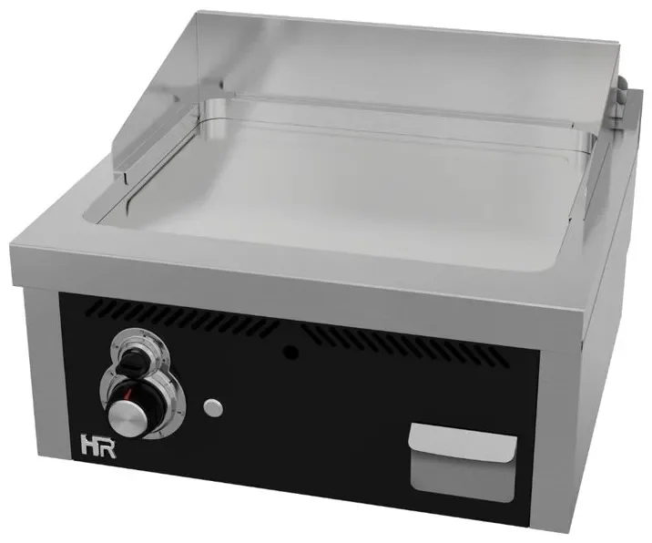 Plancha fry-top professionnelle à gaz à poser 600x600x410 mm plaque chromée Jusqu’à Épuisement Des Stocks