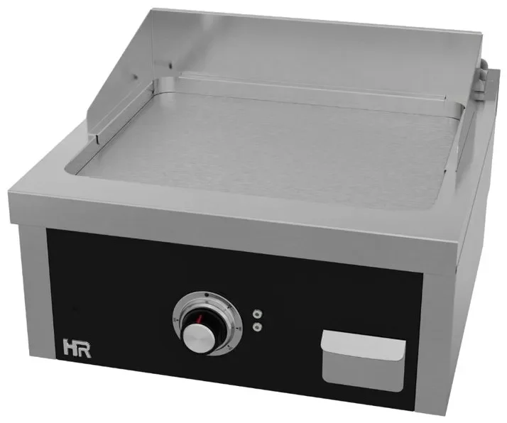 Plancha fry-top professionnelle électrique à poser 600x600x410 mm plaque acier rectifié Produit De Marque